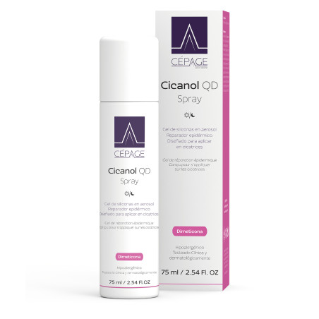 Cepage cicanol qd crema spray reparadora pomo x 75 ml.