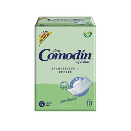 Comodín apósitos para incontinencia fuerte x 10 unidades