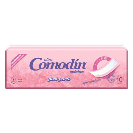 Comodín apósitos post parto x 10 unidades