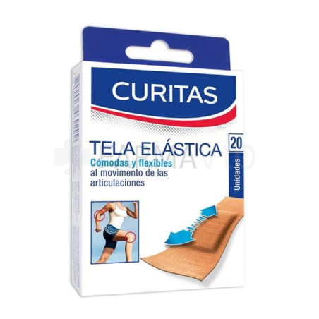 Curitas apósitos de tela x 20 unidades.