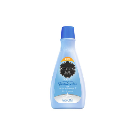 Cutex quitaesmalte fortalecedor x 50 ml.