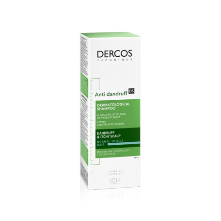 Vichy dercos shampoo caspa grasa x 200 ml.