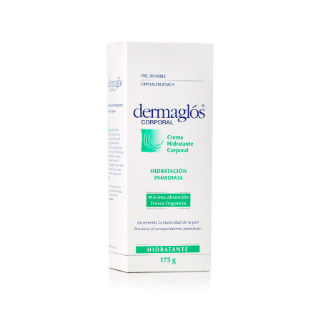 Dermaglos crema hidratación inmediata x 175 ml.