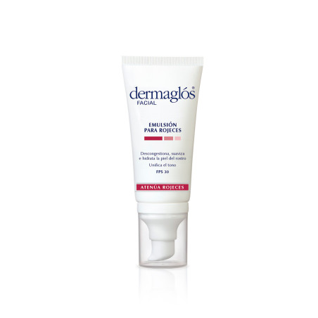 Dermaglos emulsión facial rojeces x 50 grs.