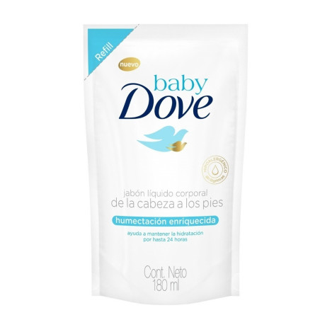 Dove Baby Jab Liq H Enr X180