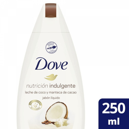 Dove jabón líquido coco x 250 ml.