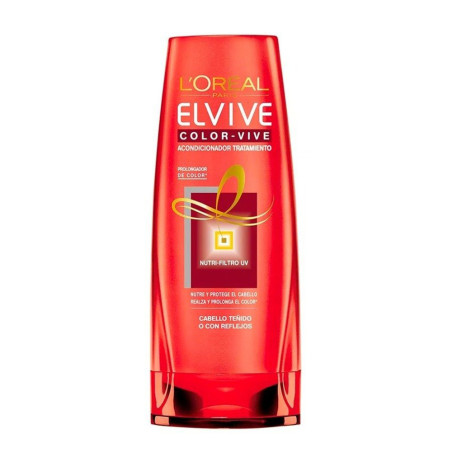 Elvive acondicionador colorvive, protege el color hasta por 10 semanas  x 400 ml.