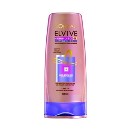 Elvive acondicionador keraliso brillo x 400 ml