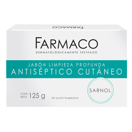 Farmaco jabón sarnol x 125 grs.