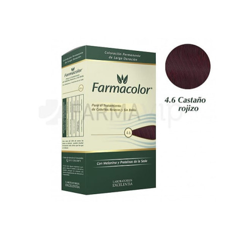 Farmacolor kit 4.6 castaño rojizo 