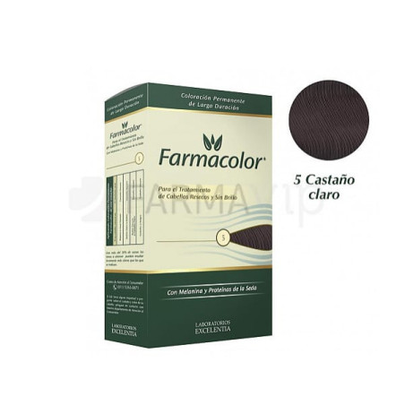 Farmacolor kit 5 castaño claro.