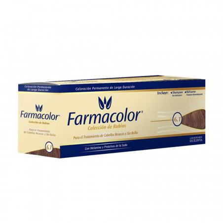Farmacolor kit 6.1 rubio oscuro 