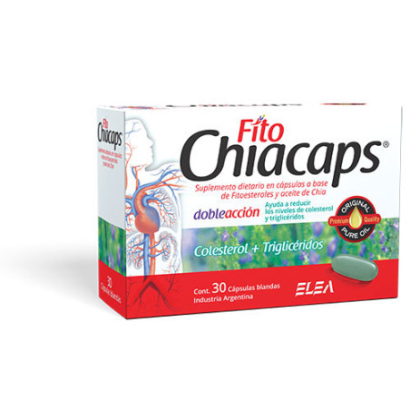 Fito chiacaps omega 3 + fitosteroles  x 30 cápsulas
