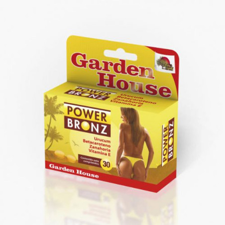 Garden house power bronze x 30 comprimidos.