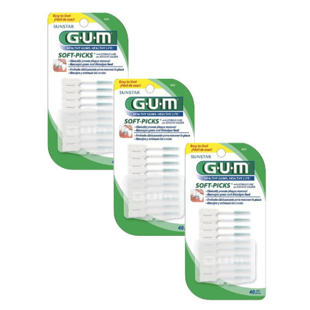 Gum palillos 632 soft pick x 40 unidades
