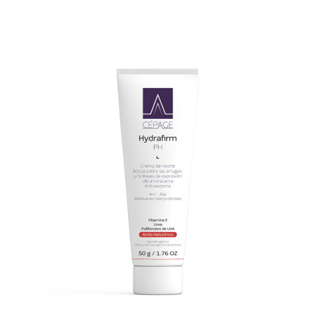 Cepage hydrafirm ph crema tratamiento facial antiage para la noche x 50 grs.
