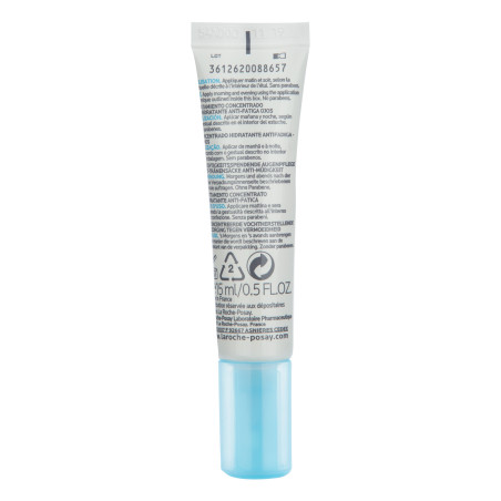 La roche posay hydraphase crema intensiva para ojos, hidratación y mejora bolsas y ojeras x 15 grs.