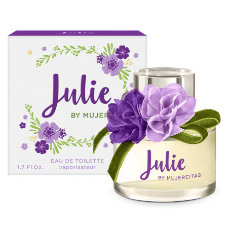 Julie by mujercitas edt con vaporizador x 50 ml.