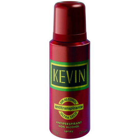 Kevin desodorante aerosol hombre x 177 ml.