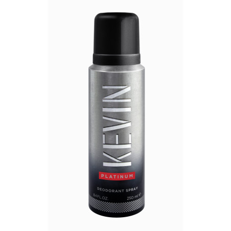 Kevin platinum desodorante aerosol hombre x 250 ml.