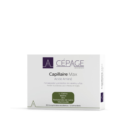 Cepage lcp capillaire max aminoácidos x 30 comprimidos.