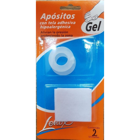 Lenox apósitos circular plantar grande x 2 unidades.
