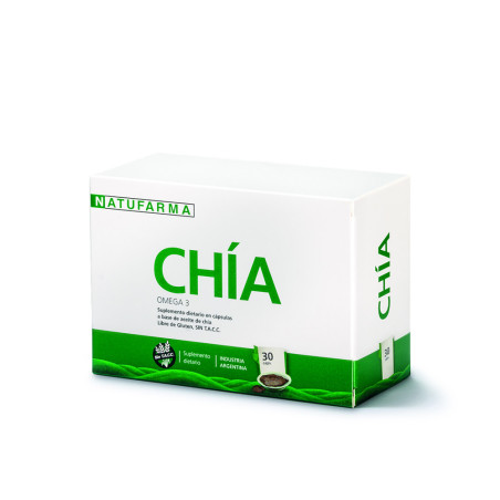 Natufarma aceite de chia capsulas x 30.