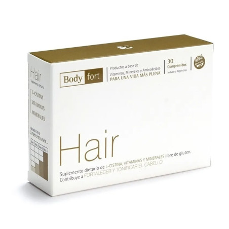 Natufarma body hair x 30 comprimidos.