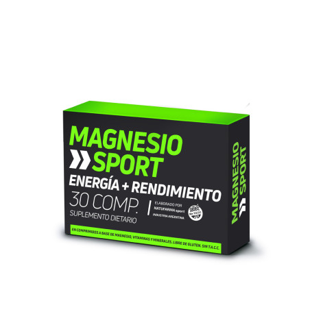 Natufarma magnesio sport,  importante en la prevención de las lesiones articulares y musculares x 30 comprimidos. 