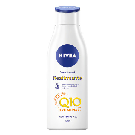 Nivea body q10 crema hidratante corporal x 250 ml.