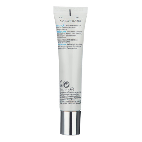 La roche posay pigmenclar ojos, ayuda a reducir el aspecto de las ojeras cafés y azules y restaura la luminosidad x 15 ml.