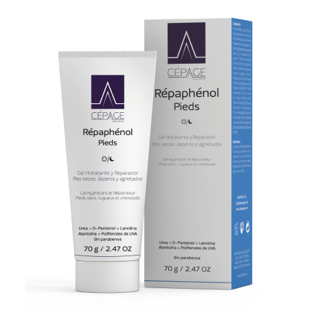 Cepage repaphenol pieds crema reparadora hidratante para pies secos y agrietados x 70 grs.