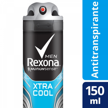 Rexona desodorante hombre antitranspirante en aerosol invisible x 150 ml.