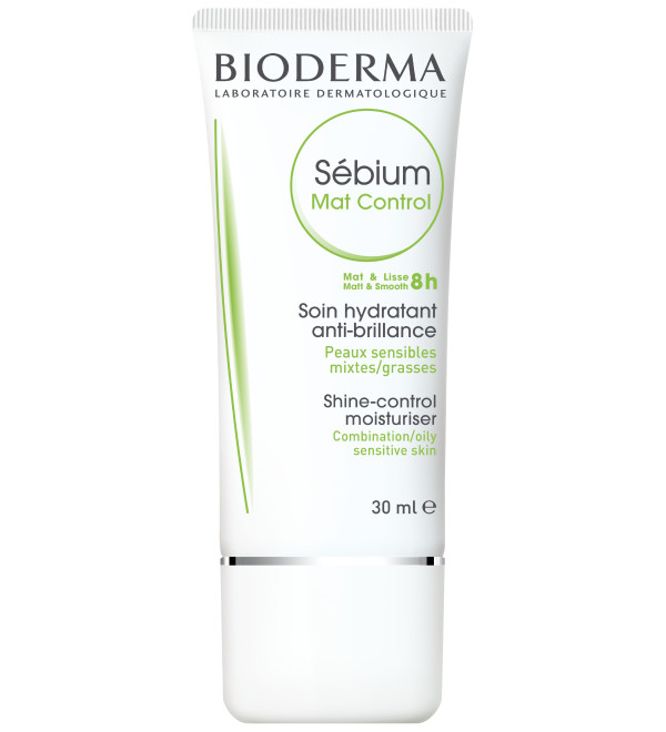 Bioderma sebium mat control crema hidratante facial para pieles grasas matificante x 30 ml.
