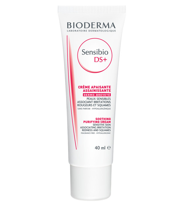 Bioderma Sensibio ds crema, tratamiento que alivia y sanea las pieles sensibles con rojeces y descamación x 40 ml.