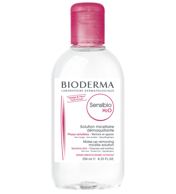 Bioderma sensibio h2o loción micelar de limpieza facial x 250 ml.