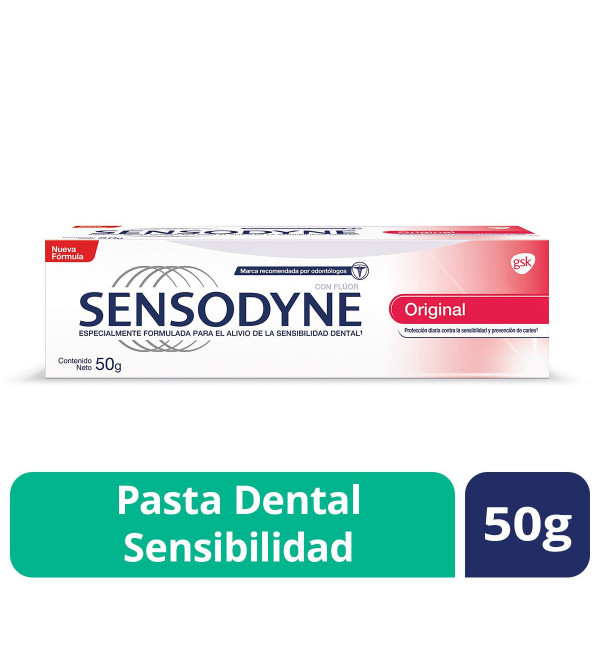 Sensodyne pasta dental original x 50 grs.