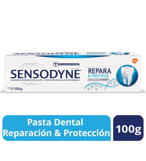 Sensodyne pasta dental repara y protege x 100 grs.