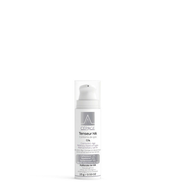 Cepage tenseur ha contorno de ojos, crema anti-age, rellena y repara arrugas, atenúa bolsas y ojeras x 15 grs.
