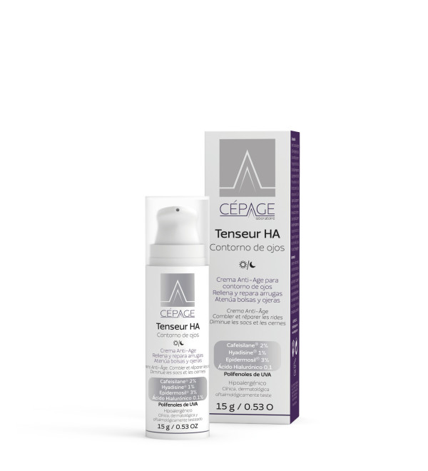 Cepage tenseur ha contorno de ojos, crema anti-age, rellena y repara arrugas, atenúa bolsas y ojeras x 15 grs.